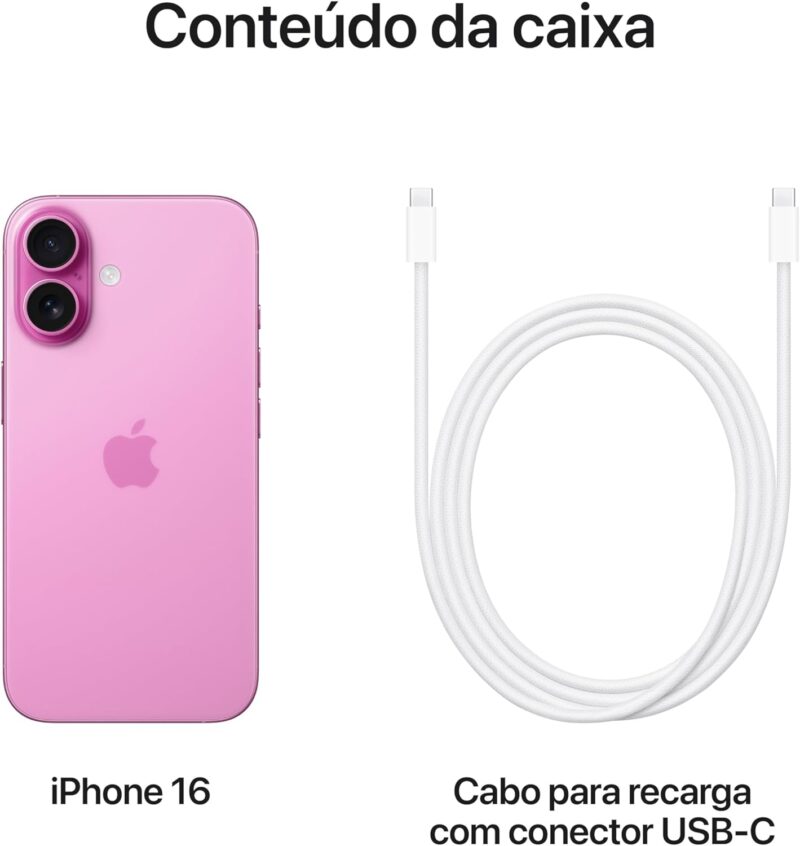 Apple iPhone 16 (128 GB) – Preto - Imagem 16