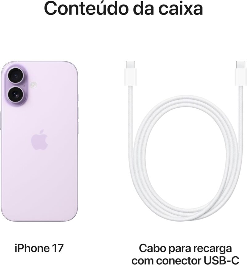 Apple iPhone 17 (256 GB) - Lavanda - Imagem 12