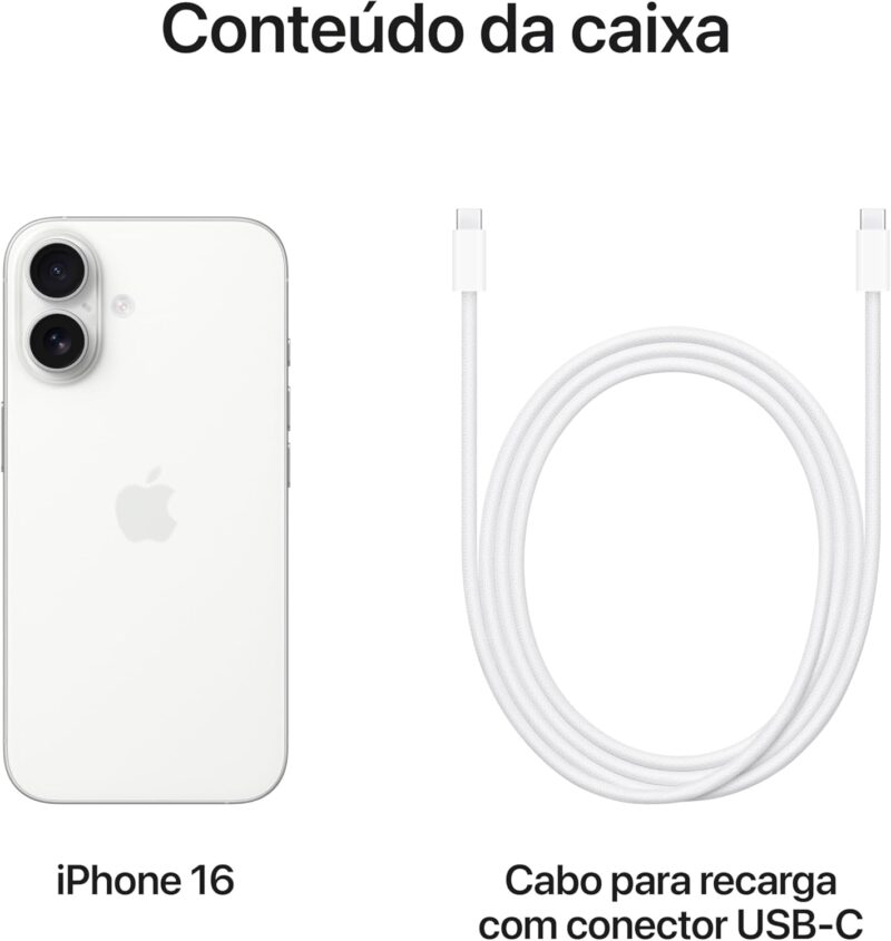 Apple iPhone 16 (128 GB) – Preto - Imagem 24
