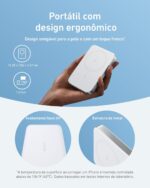 Anker MagGo Power Bank, Bateria Magnética Ultra Fina de 10.000mAh, Certificação Qi2, Portátil, Carregador MagSafe Compatível de 15W Ultra Rápido, Design Ergonômico, para iPhone 12-iPhone 17, Preto - Imagem 11