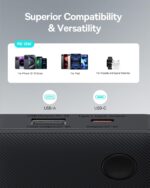 Carregador Portátil Baseus Digital Display Power Bank carregamento rápido 15W/20W/22.5W (Branco 22.5W, Milliamp Hours, 10000) - Imagem 20