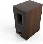 Klipsch Reference Premiere RP-500M II Bookshelf Speaker Pair with Larger 90° x 90° Hybrid Tractrix® Horn, 1” Tweeter, 5.25” Cerametallic Woofers for Room-Filling Home Theater Sound in Walnut - Imagem 4