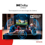 Smart TV 55” Android 4K Borda Ultrafina Dolby Vision HDR10 Aiwa - Imagem 2