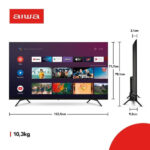 Smart TV 55” Android 4K Borda Ultrafina Dolby Vision HDR10 Aiwa - Imagem 9