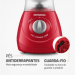 Liquidificador Mondial Easy Power L-550 2 Velocidades 550W - Imagem 11