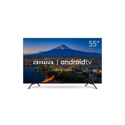 Smart TV 55” Android 4K Borda Ultrafina Dolby Vision HDR10 Aiwa