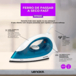 Ferro de Passar a Seco Lenoxx PFF603 - Imagem 4