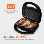 Sanduicheira/Grill Mondial Ultra S-13 750W - Imagem 5