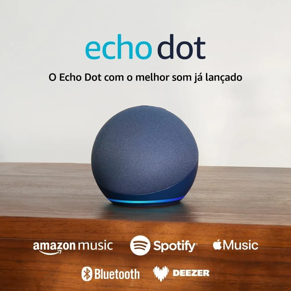 imgi_275_61h7xp-IdGL._AC_SL1000_ Echo Dot (Geração mais recente) | O Echo Dot com o melhor som já lançado | Cor Preta - Imagem 1