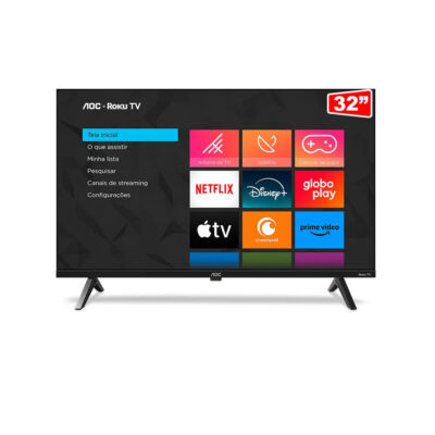 Smart Tv 32" Hd Led Hdmi 1 Usb Wifi Roku Aoc